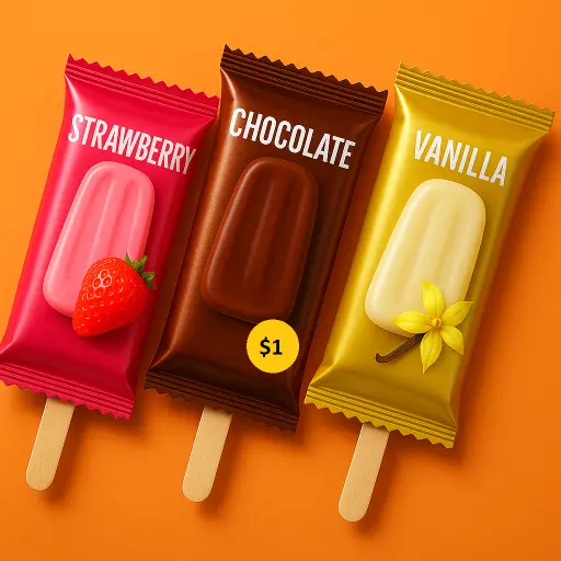 Bolsas para helados